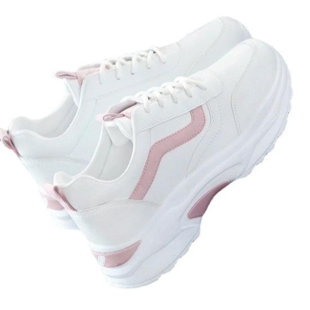 spring autumn Women Casual Zapatos Mujer Shoes Comfortable Breathable Mesh Sneakers Womens's Flat White Sneakers Vulcanized Shoe