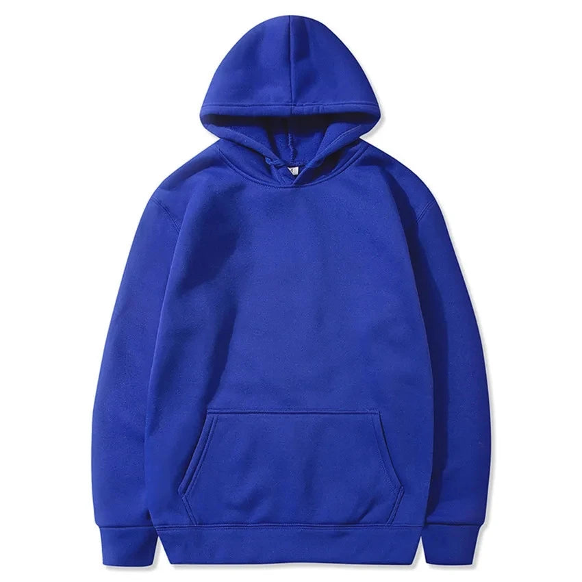Fashion Men's Hoodie Casual Hoodies Pullovers Sweatshirts Men's Top Solid Color Hoodies Sweatshirt Male