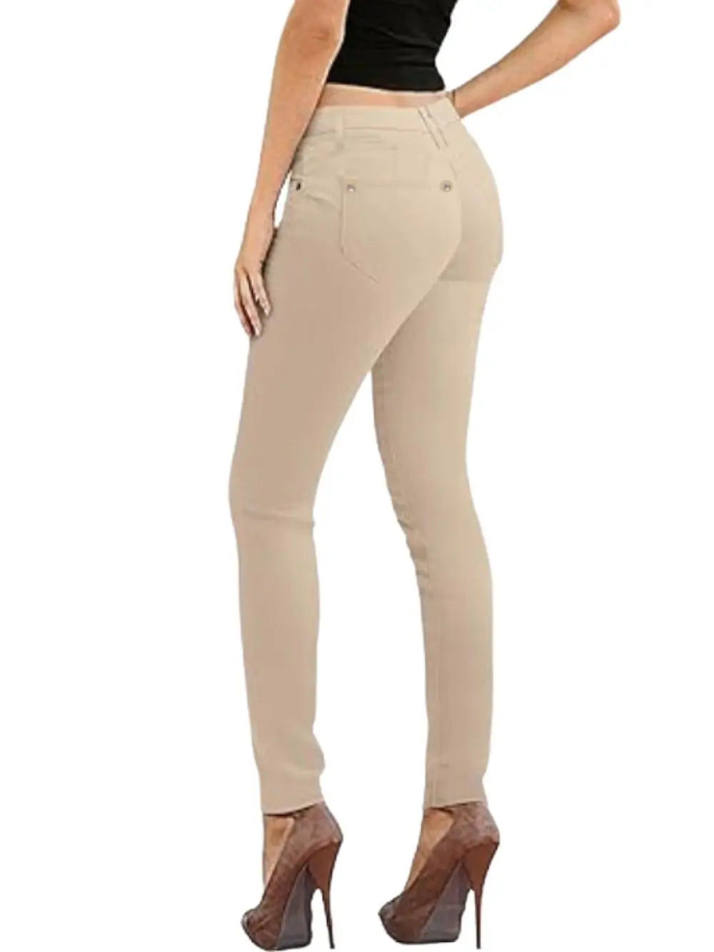 Casual Stretchy jeans for Women White SKinny Pants Jeans Stretchy Spring Denim Pants Butt Lifting Denim Leggings