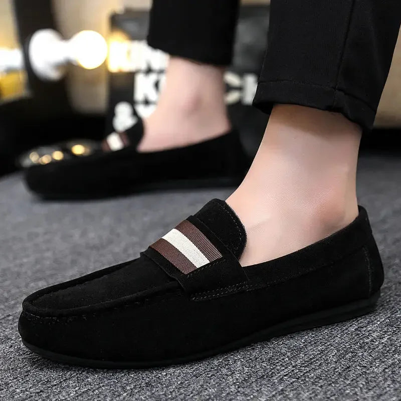 Dress Shoes Solid Color Leather Men Business Formal Free Delivery Shipping Classic Original Man Casual Shoe Luxury Sale Pu Retro