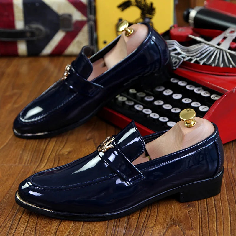 Luxury Italian Dress Shoes Man Oxfords Leather Casual Business Shoes Men Office Shoes Fashion Wedding Formal Shoes for Men 2024