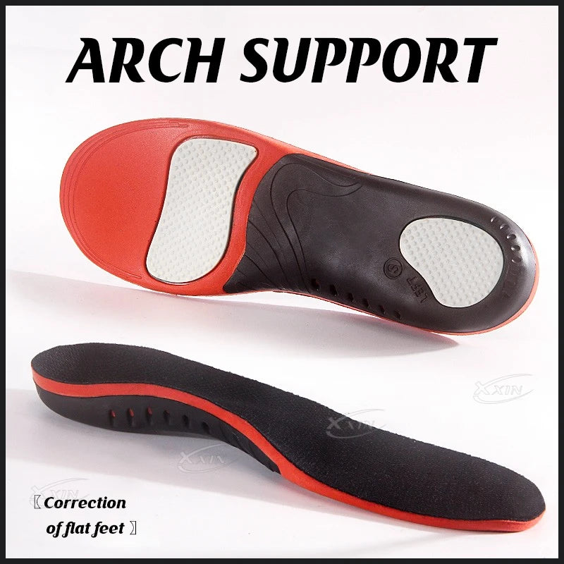【Xxin】Arch Support Shoe Insoles Flat Foot Correction Pad Cushion Insert Orthopedic Heel Cup Memory Foam Size35-49
