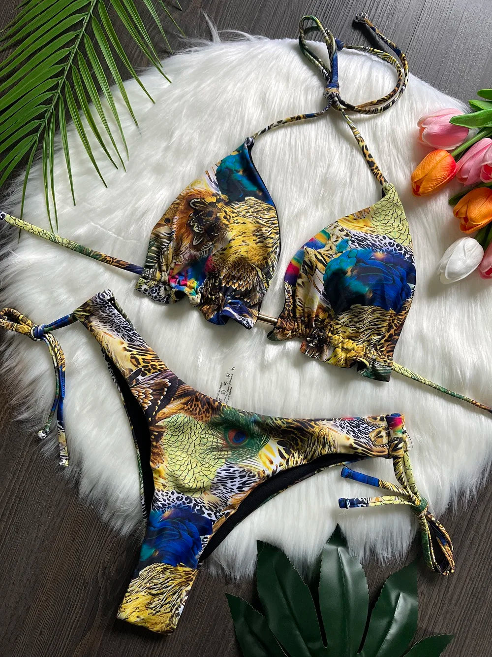 RUOTONGSEPT 2023 Popular Womens Beachwear Sexy Bikinis Set Hot Sport Swimwear Push-Up Padded Swimsuit Exquisite Bather Swimwear