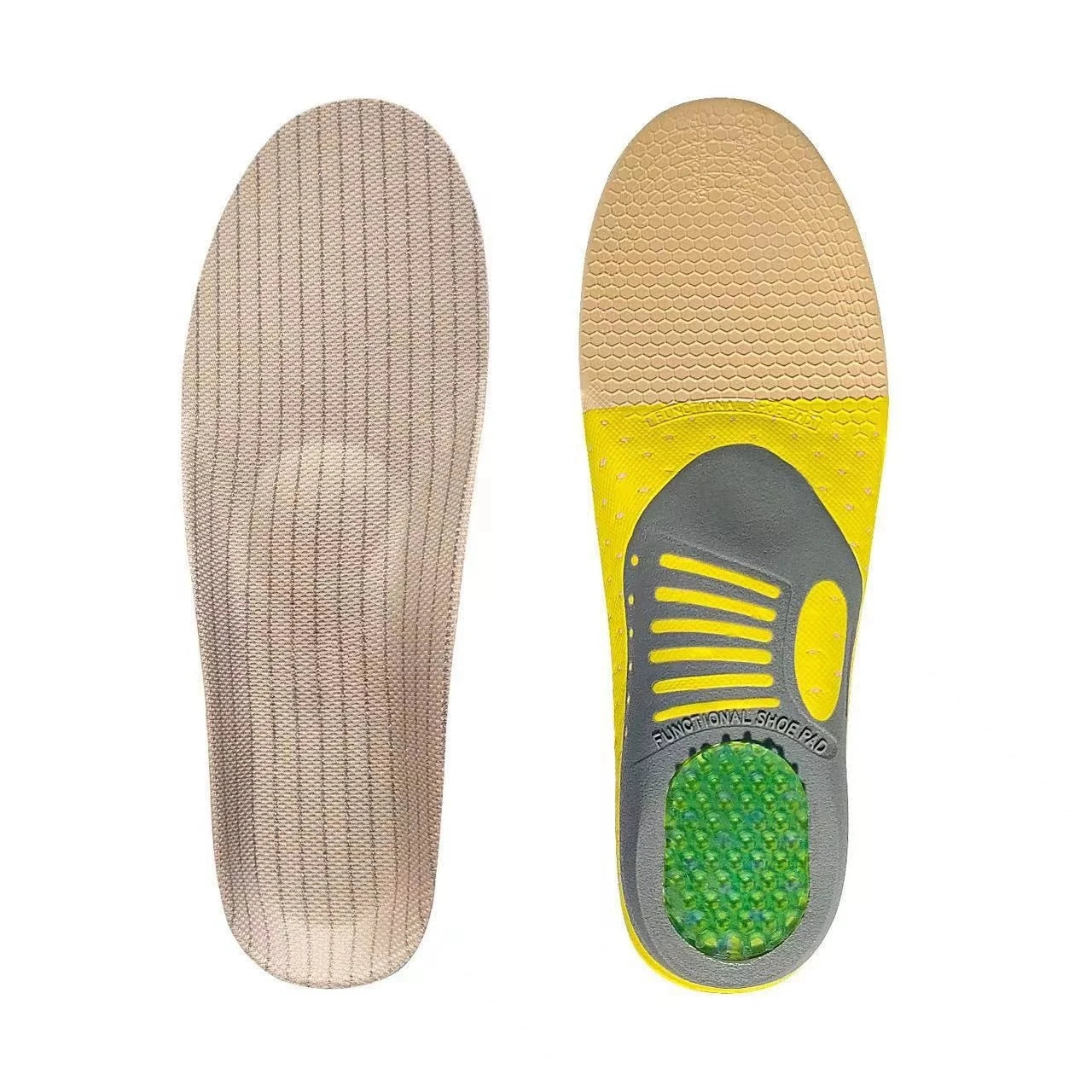 1Pair Orthopedic Insoles Orthotics Flat Foot Health Sole Pad For Shoes Insert Arch Support Pad Plantar Fasciitis Feet Care Pads
