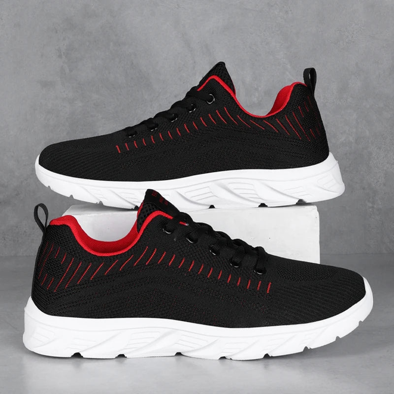 Summer Lightweight Shoes Mesh Running Shoes Breathable Walking Footwear