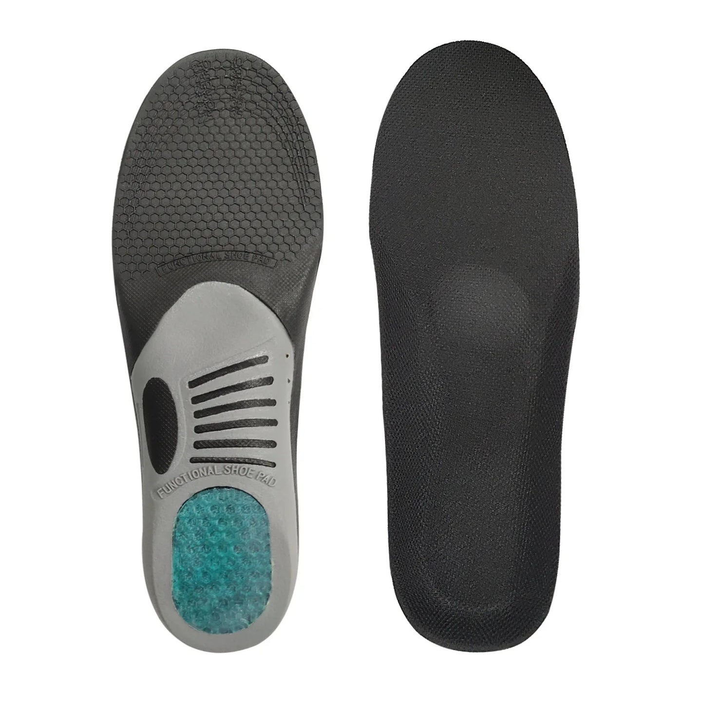 Orthotic Gel Insoles Orthopedic Flat Foot Health Sole Pad for Shoes Insert Arch Support Pad for Plantar Fasciitis Unisex Insole
