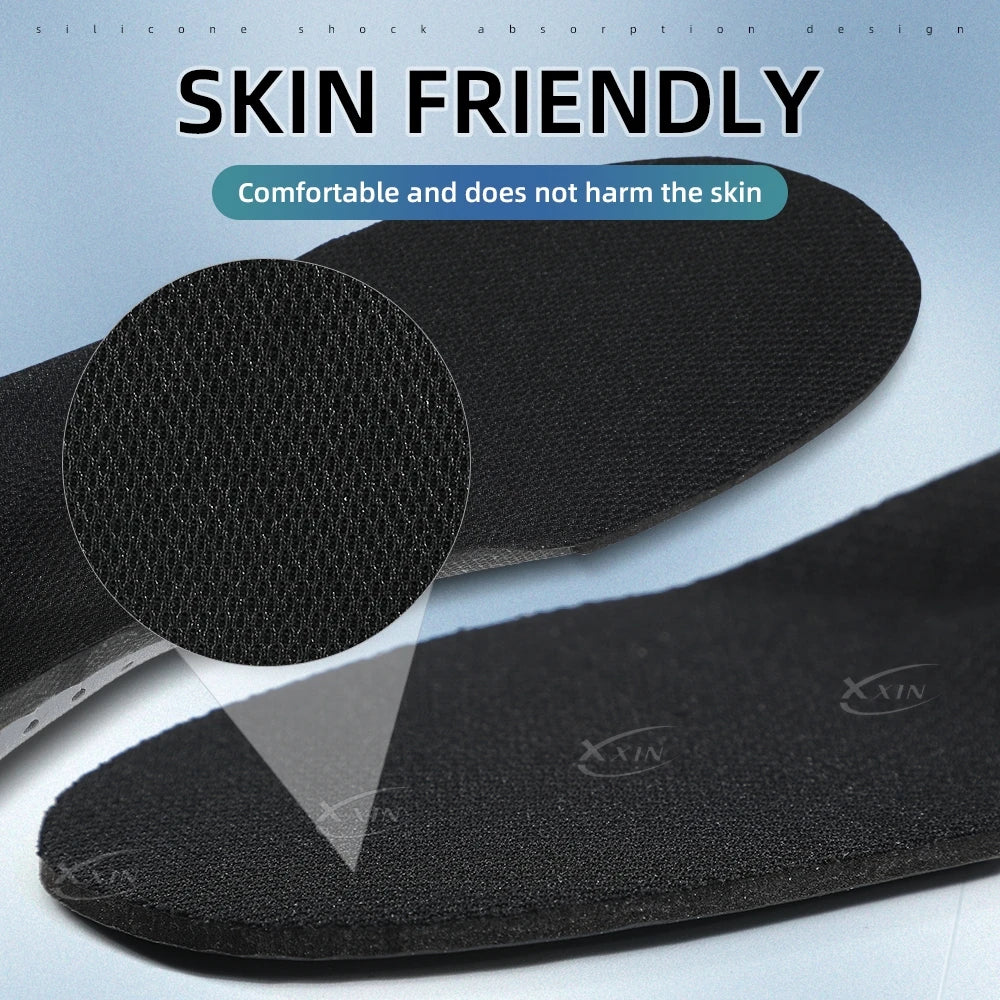 【Xxin】 Arch Support Insoles Gel Iilicone Insoles Orthotic Shoe Insoles Sports Insoles Shock Absorption Shoe Pad Size35-46