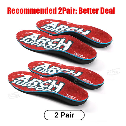 【Xxin】Arch Support Insole Orthopedic Insole Women Men Flat Foot Shoe Pad size35-46