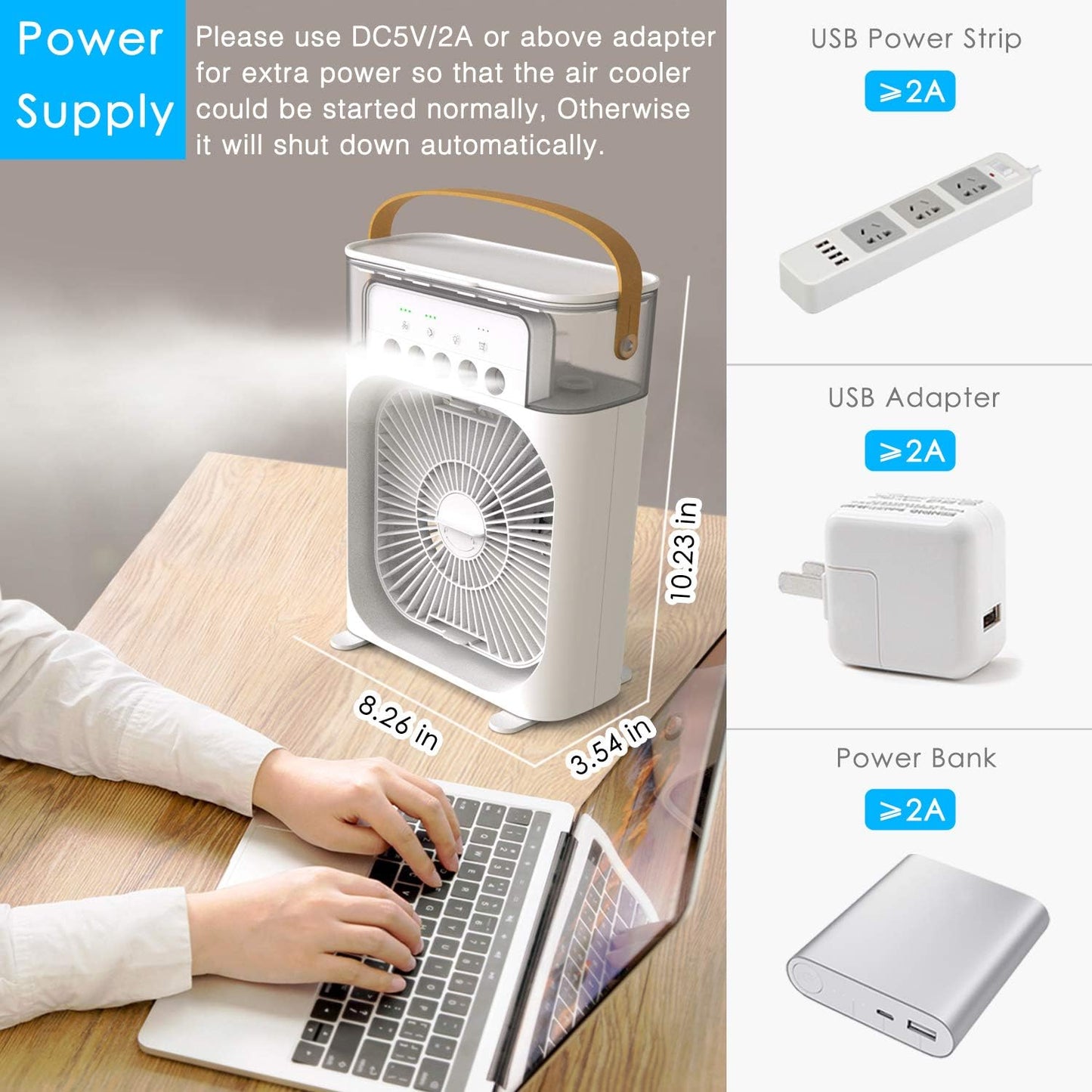 Cooling Fan Portable Mini Air Conditioner