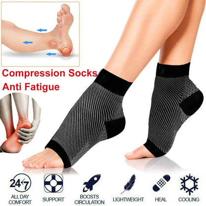Premium Anti-Fatigue Foot & Ankle Sleeve Compression Socks