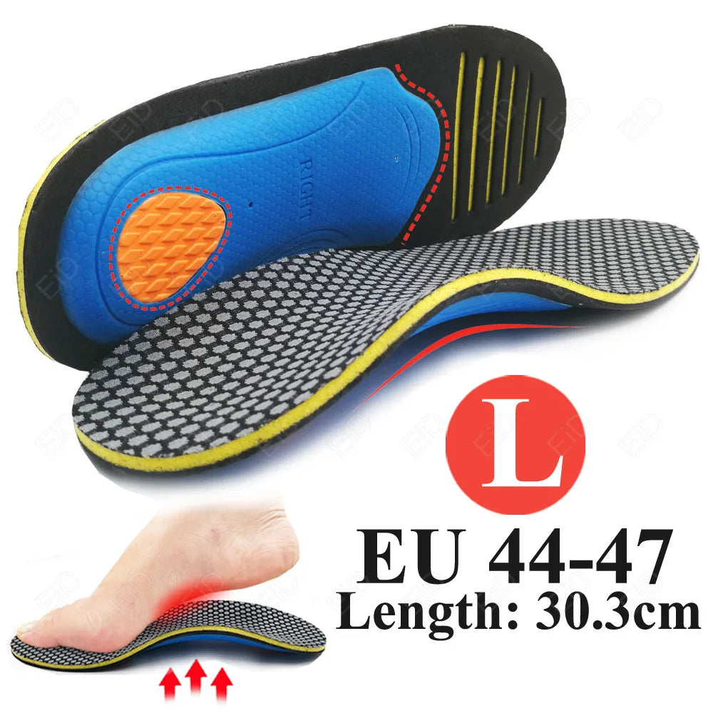 EiD EVA Orthopedic Insoles Orthotics flat foot Health Sole Pad for Shoes insert Arch Support pad for plantar fasciitis Feet Care