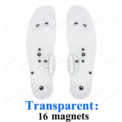 Magnetic Therapy Massage Insoles For Shoes Foot Acupressure Enhanced Magnetic Insole Point Therapy Feet Body Detox Insert Pads