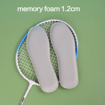 one pair Memory Foam Shoe Insoles Breathable Absorbing Arch Soft Comfortable Athletic Insole Shock Sport Shoes Pad Pain Relief