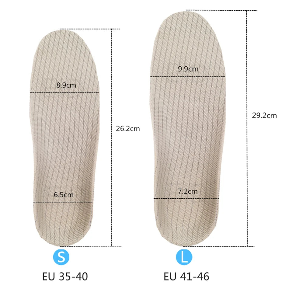 EiD PVC silicone Gel orthopedic shoes sole Insoles flat feet orthotic insoles arch support inserts Plantar Fasciitis,foot care