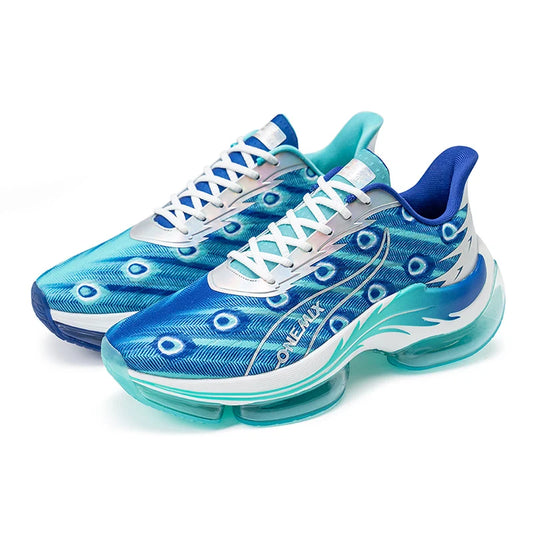 Air Cushion Athletic Couple Trainers Sport Jogging Shoes