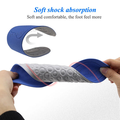 Unisex Ultra-thin Summer Sports Insoles Breathable Comfortable To Absorb Sweat Cushion Insole Insert Refreshing Feet Pads