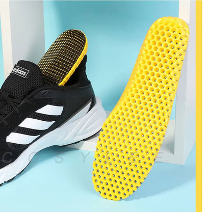 Mesh Breathable Stretch Deodorant Running Cushion Insoles For Feet  Man Women Insoles For Shoes Sole Orthopedic Pad Memory Foam
