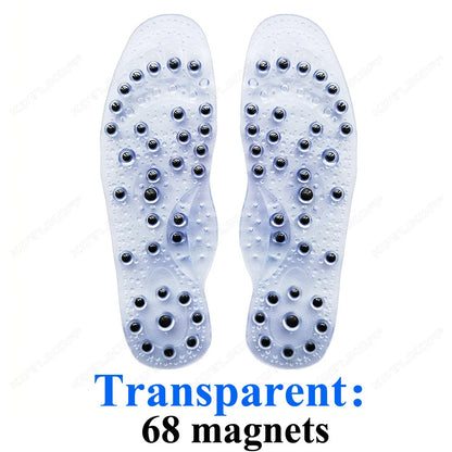 Magnetic Therapy Massage Insoles For Shoes Foot Acupressure Enhanced Magnetic Insole Point Therapy Feet Body Detox Insert Pads