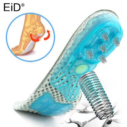 Silicone orthopedic shoes sole Insoles EVA Spring orthotic insoles flat feet  arch support inserts Plantar Fasciitis,foot care