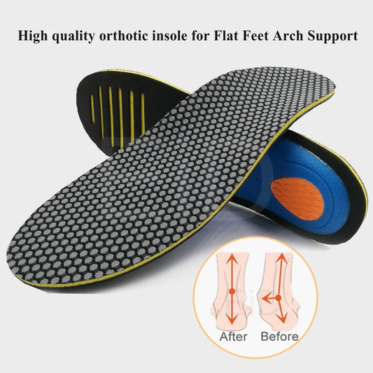 EiD EVA Orthopedic Insoles Orthotics flat foot Health Sole Pad for Shoes insert Arch Support pad for plantar fasciitis Feet Care