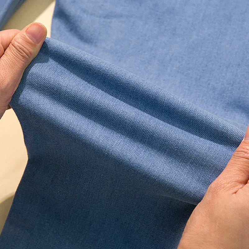 Black 6XL Women's elastic waist Jeans Spring Autumn Slim Stretch Pencil Jeans All-match Casual Female Boyfriend Denim Trouser