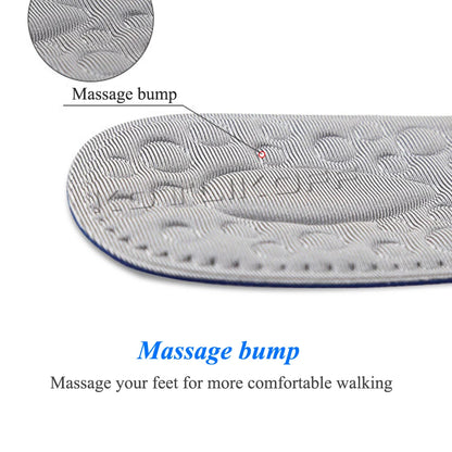 Unisex Ultra-thin Summer Sports Insoles Breathable Comfortable To Absorb Sweat Cushion Insole Insert Refreshing Feet Pads