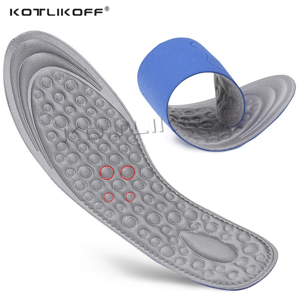 Unisex Ultra-thin Summer Sports Insoles Breathable Comfortable To Absorb Sweat Cushion Insole Insert Refreshing Feet Pads