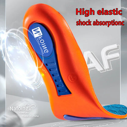 EVA Sports Insoles for Basketball Shoes Man Woman Arch Support Plantar Fasciitis Foot Support Orthopedic Shock Absorbing Insoles