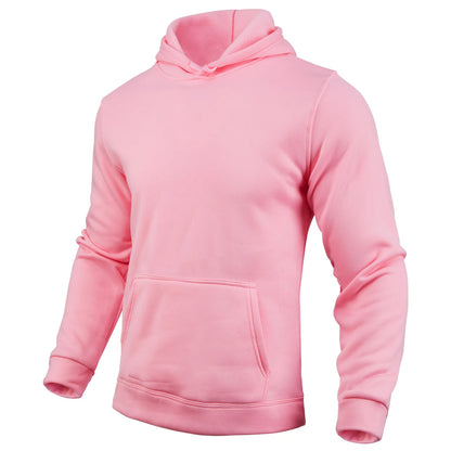 Men's Hoodies Sweatshirts Solid Color Autumn Spring Hip Hop Hoody Streetwear Outfits Male Women Oversized Pullover Casual Tops