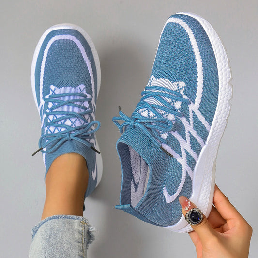 Women's summer breathable mesh flat shoes women's shoes casual sneakers shoes, clearance free shipping