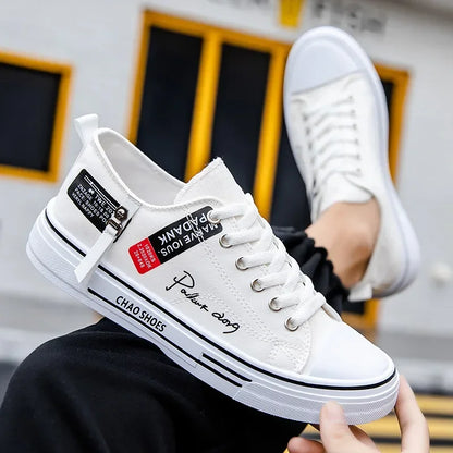 Men Sport Shoes Autumn New Breathable Me Canvas Shoe Comfortable Casual Men Shoes Light Tennis Shoe Trend Skate Shoe Man Sneaker
