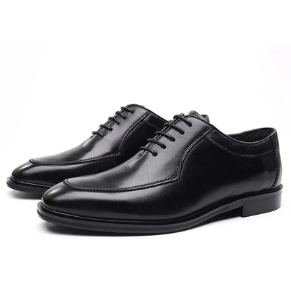 Men Casual Shoes Retro Zipper Men Formal Shoes Office Business High Quality Men Party Wedding Casual Shoes