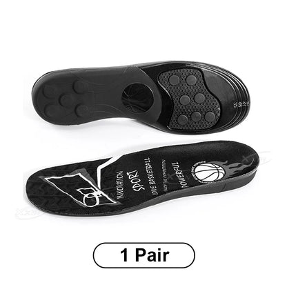 【Xxin】Spring silicone Gel shoe Insole Pad Elastic sport shoes cushioning insoles for basketball size 35-46