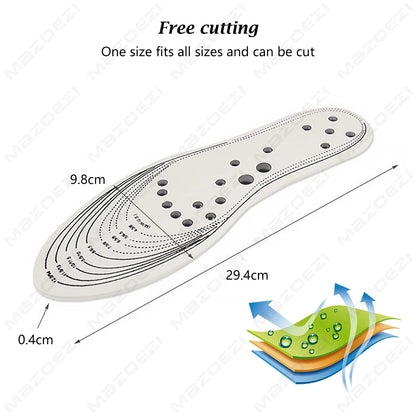 18 Magnets Magnetic Acupressure Massage Health Insoles Foot Therapy Reflexology Pains Relief Insoles for Women and Men Shoe Pads