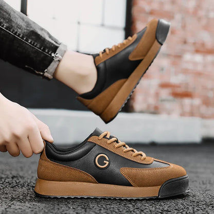 Luxury Men's Casual Shoes 2024 New High Quality Leather Shoes for Men Fashion Comfortable Sports Shoe Outdoor Men's Tennis Shoes