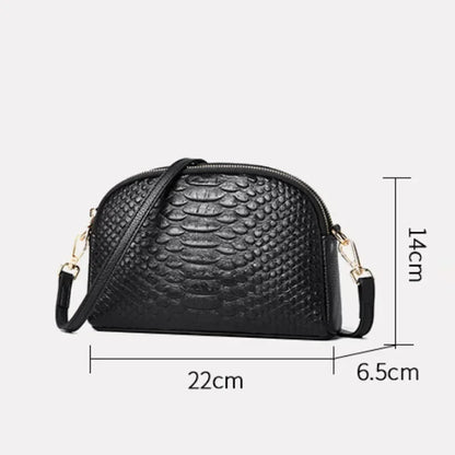 Fashion 100%Genuine Leather Crossbody Sac Simple Women's Designer Handbag High Quality Cow Leather Small Shoulder Messenger Bag