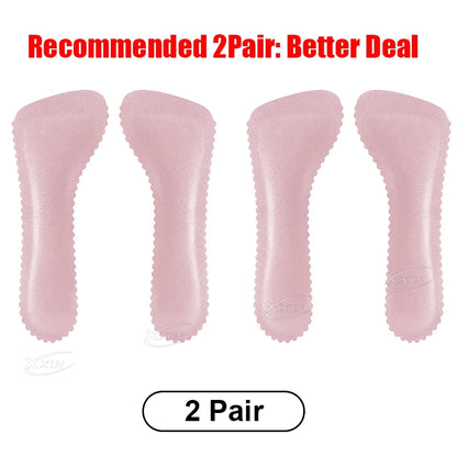 【Xxin】1pair/2pair Sandal Insoles Women absorbent High Heels Insoles  Women Insole Non-slip Latex Insoles For Shoes size35-40