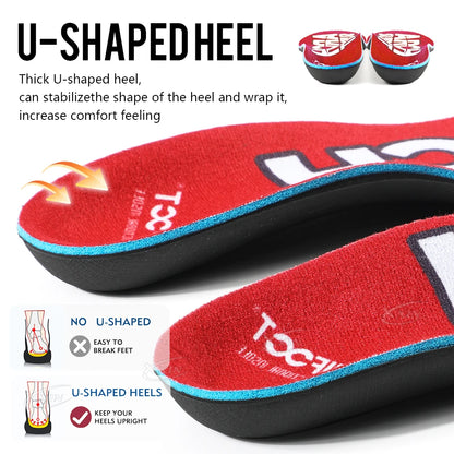 【Xxin】Arch Support Insole Orthopedic Insole Women Men Flat Foot Shoe Pad size35-46