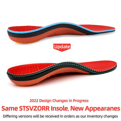 Plantar Fasciitis Orthopedic Sport Insole Men Women Flat Feet High Arch Support Heel Pain Orthotic Insert Shoe Sole Work Boot