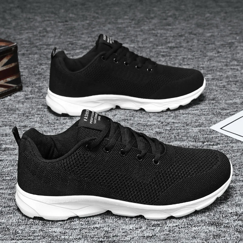 Summer Lightweight Shoes Mesh Running Shoes Breathable Walking Footwear