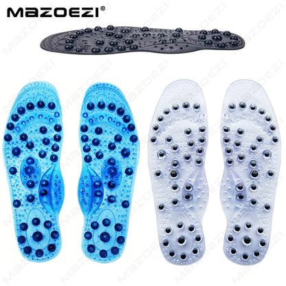 Magnetic Therapy Massage Insoles For Shoes Foot Acupressure Enhanced Magnetic Insole Point Therapy Feet Body Detox Insert Pads