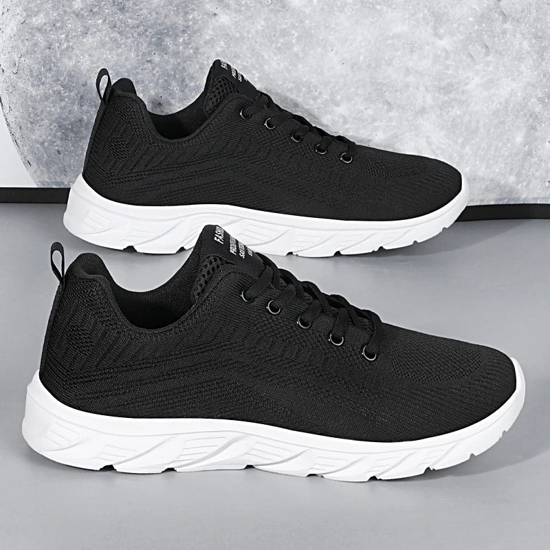Summer Lightweight Shoes Mesh Running Shoes Breathable Walking Footwear