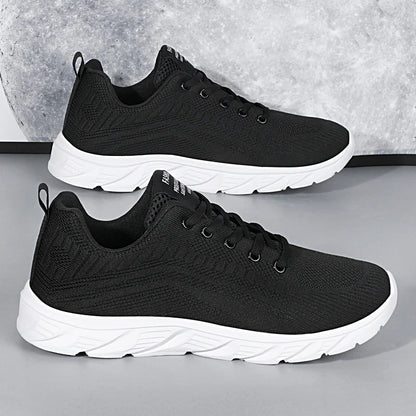 Summer Lightweight Shoes Mesh Running Shoes Breathable Walking Footwear