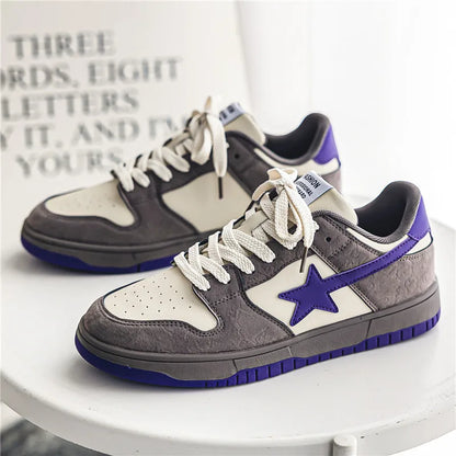 Fashionable men's and women's sports sneakers, breathable casual sneakers, rubber outsole, outdoor street large size