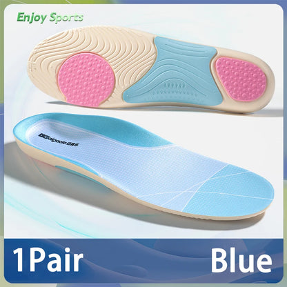 1Pair/2Pair Men's and Women's Sports Insoles Flat Foot Arch Support Orthotic Insoles Shock Absorbing Sole Comfortable Shoe Pads