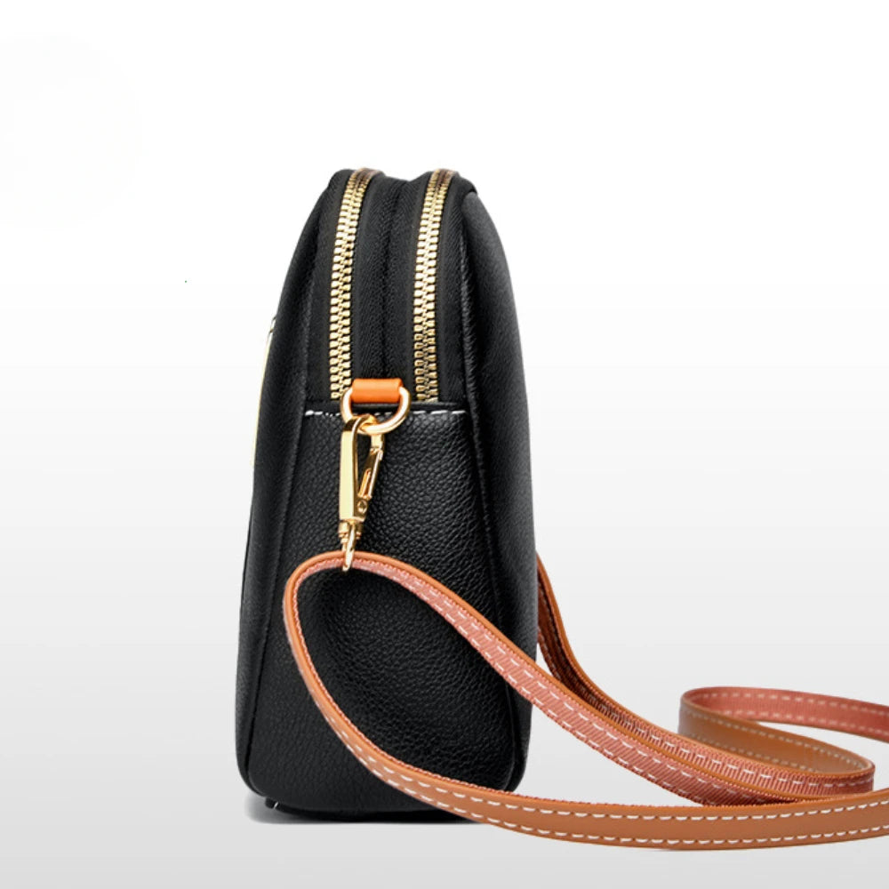 High Quality Genuine Leather Luxury Handbags Women Bag Designer Female Crossbody Shoulder Bags 2024 Ladies Cowhide Messenger Sac