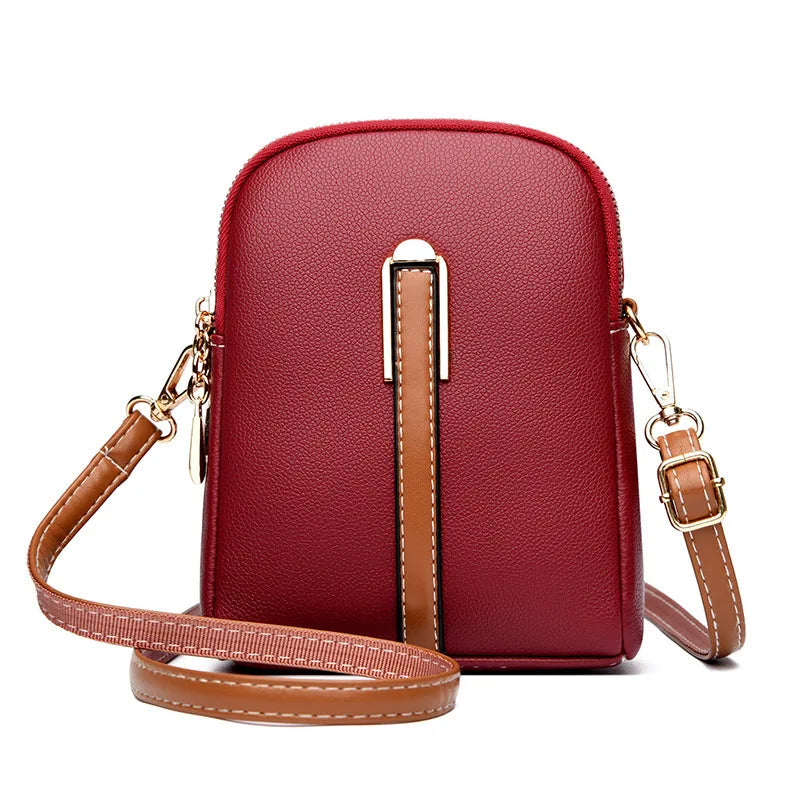 High Quality Genuine Leather Luxury Handbags Women Bag Designer Female Crossbody Shoulder Bags 2024 Ladies Cowhide Messenger Sac
