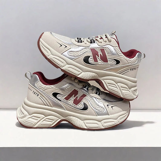 New Fashion Low Top Breathable Clunky Sneakers
