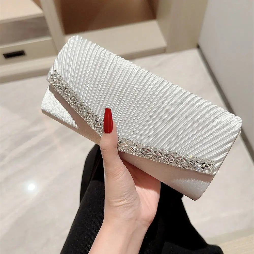 Fashion Chain Shoulder Bags Wedding Party Purse Ladies Luxury Evening Bags Sequins Clutches Women Glitter Banquet Handbags