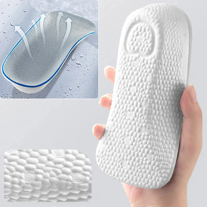 Soft Height Increase Insoles Sneakers Heel Lift Memory Foam Light Weight Shoe Pads for Men Women Arch Support Orthopedic Insoles